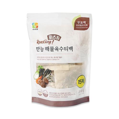 Roasting seafood broth tea bag